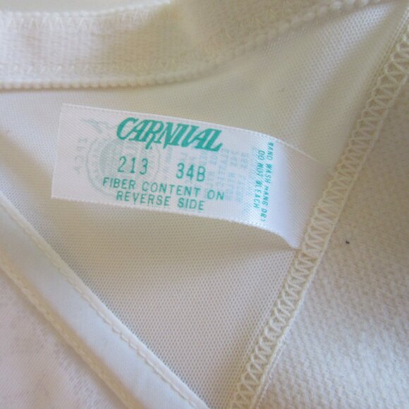 CARNIVAL White Longline Low Back 34B Strapless Bra - Picture 3 of 3